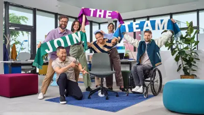 Gruppe junger Menschen