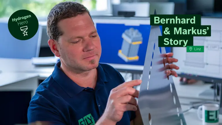 Bosch Hydrogen Hero Stories – Episode 3, Thumbnail mit Bernhard Beißmann
