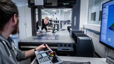 Hochpräziser 3D-Laserscanner bei Bosch Linz scannt Komponenten von PEM-Elektrolyse-Stacks für die Qualitätssicherung
