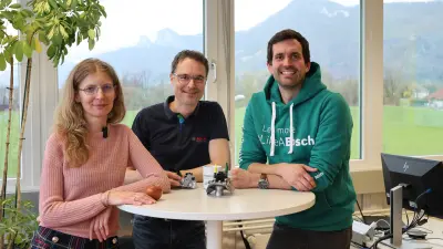 Anamaria, Gunter und Marvin stellen sich vor